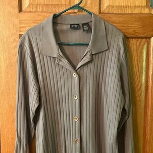 Womens button up top